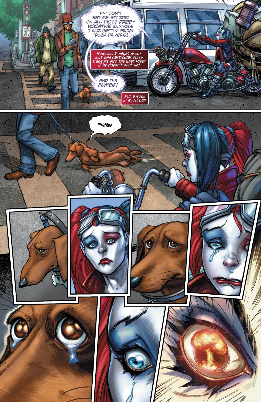 Image result for harley quinn issue 1 strip